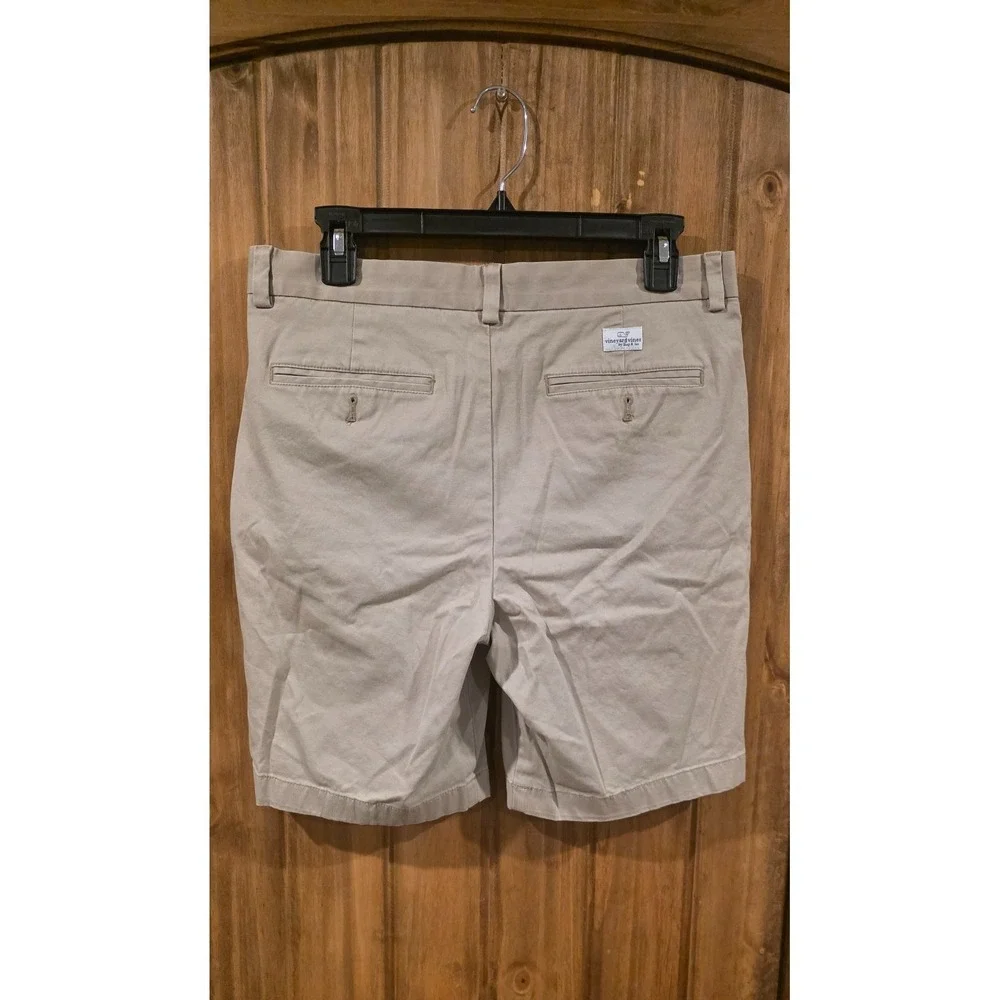 Vineyard Vines By Shep And Ian Chino Shorts‎ Mens Size 30 Beige Casual Stretch